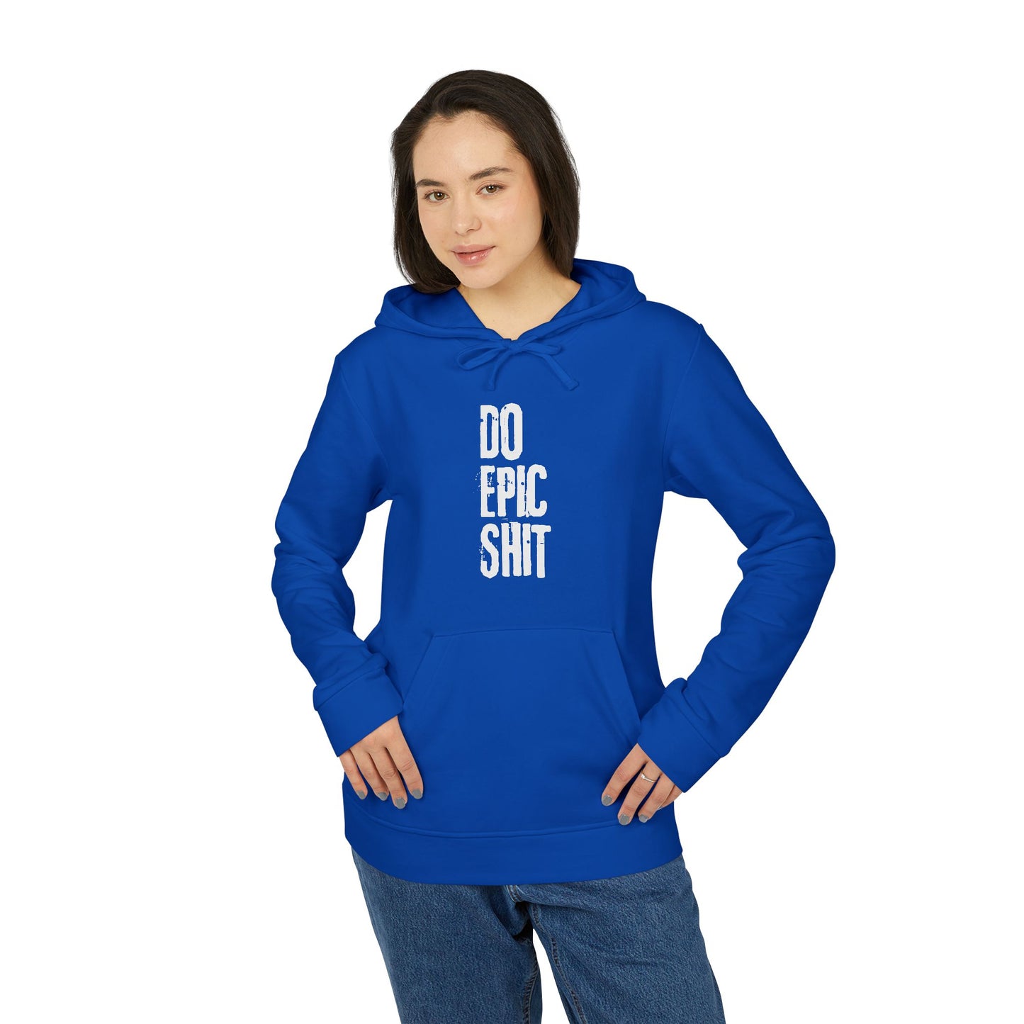 Do Epic Shit adidas Unisex Fleece Hoodie