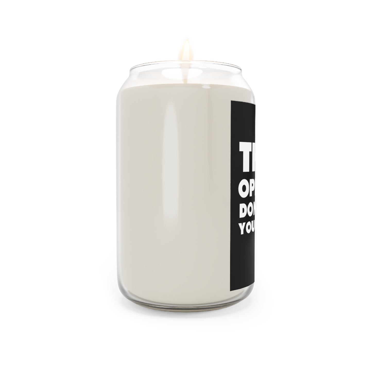 Their Opinions Don't Build Your Dreams! Scented  Motivational Candle, 13.75oz