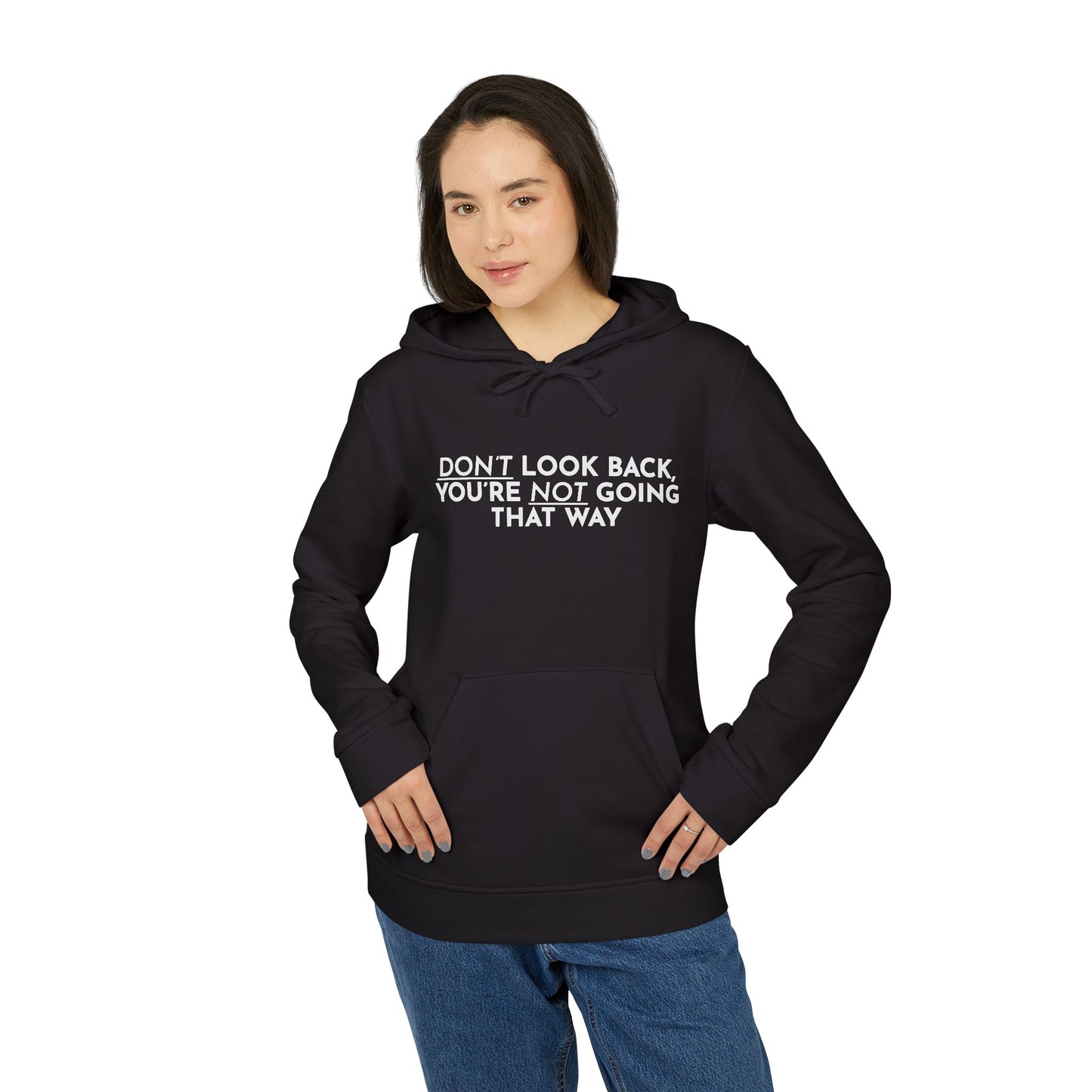 Don't Look Back adidas Unisex Fleece Hoodie