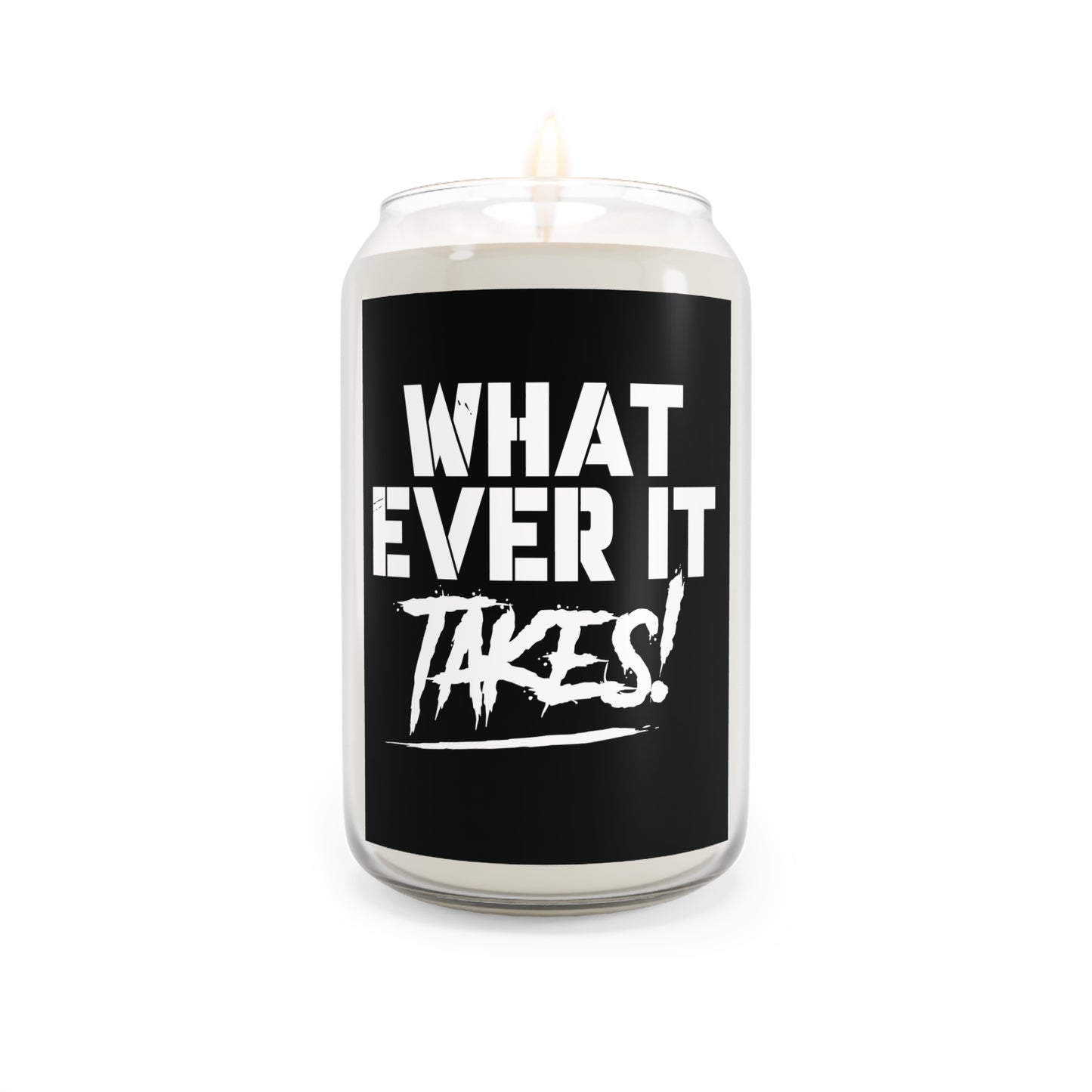 What Ever It Takes! Scented  Motivational Candle, 13.75oz