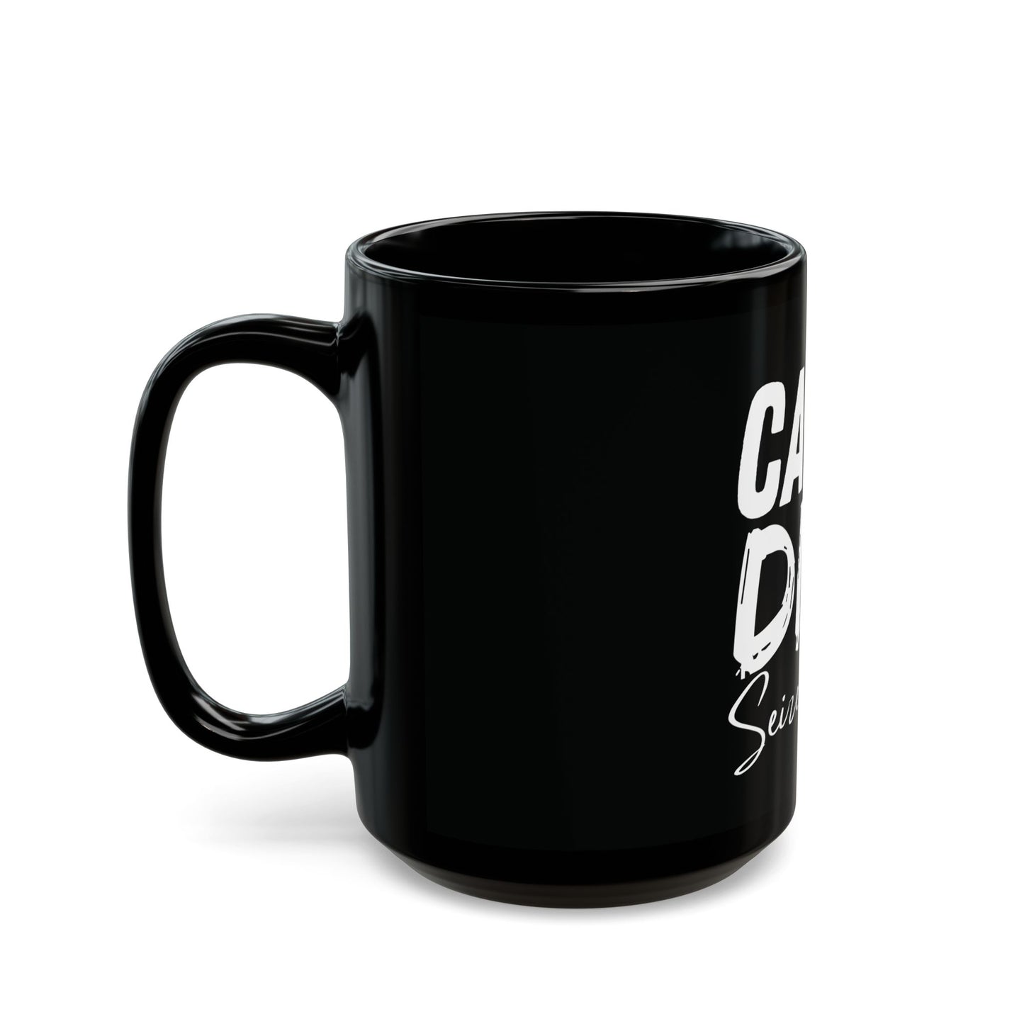 Carpe Diem Black Mug (15oz)