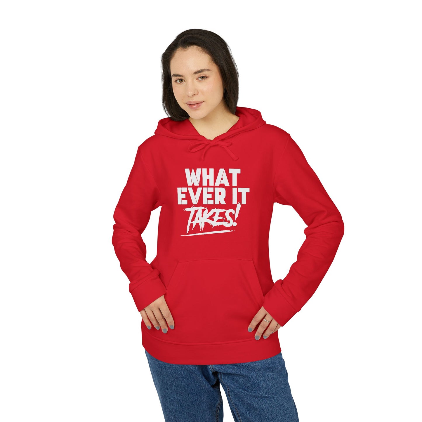 What Ever It Takes adidas Unisex Fleece Hoodie