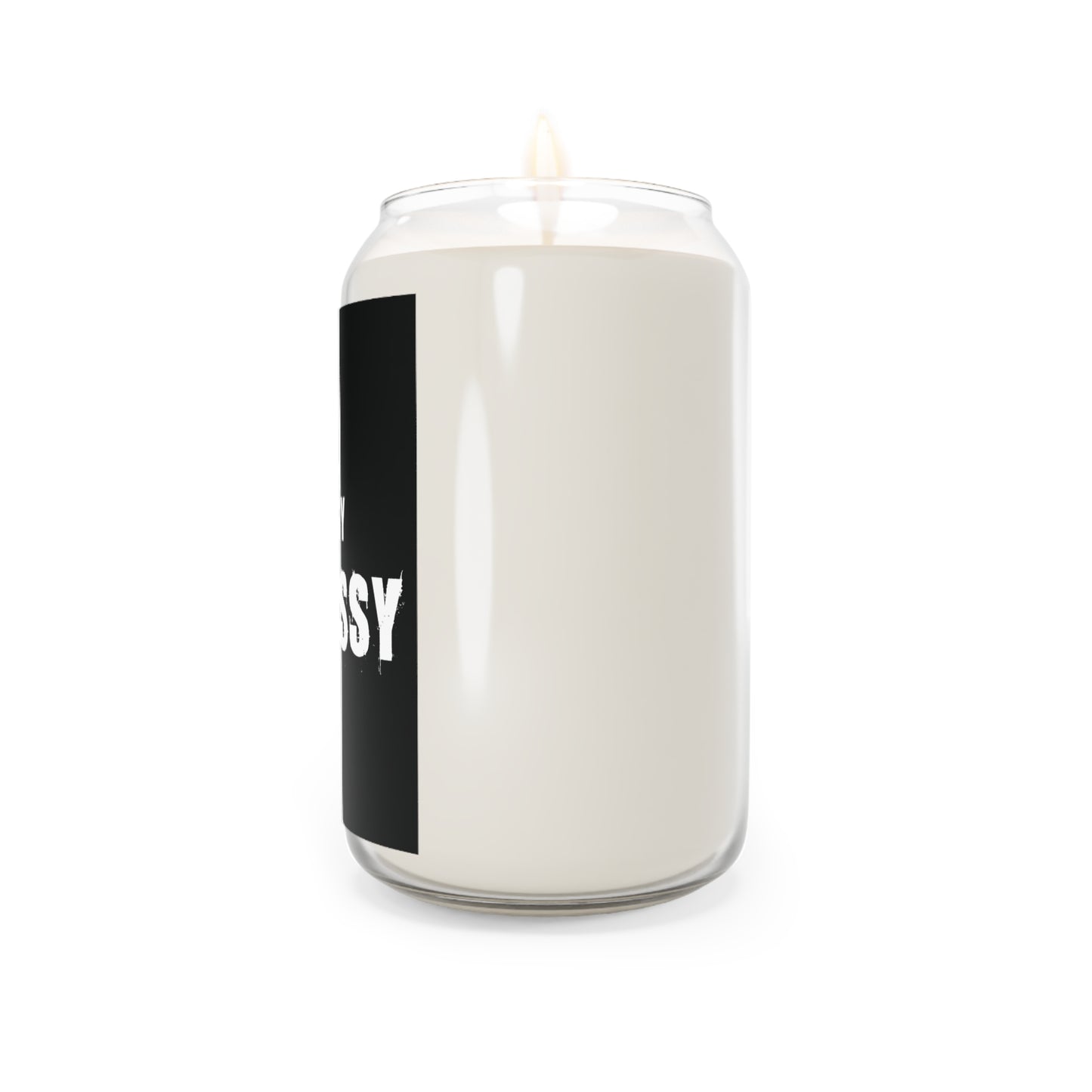 Classy Sassy and Bad Assy (Black) Scented  Motivational Candle, 13.75oz