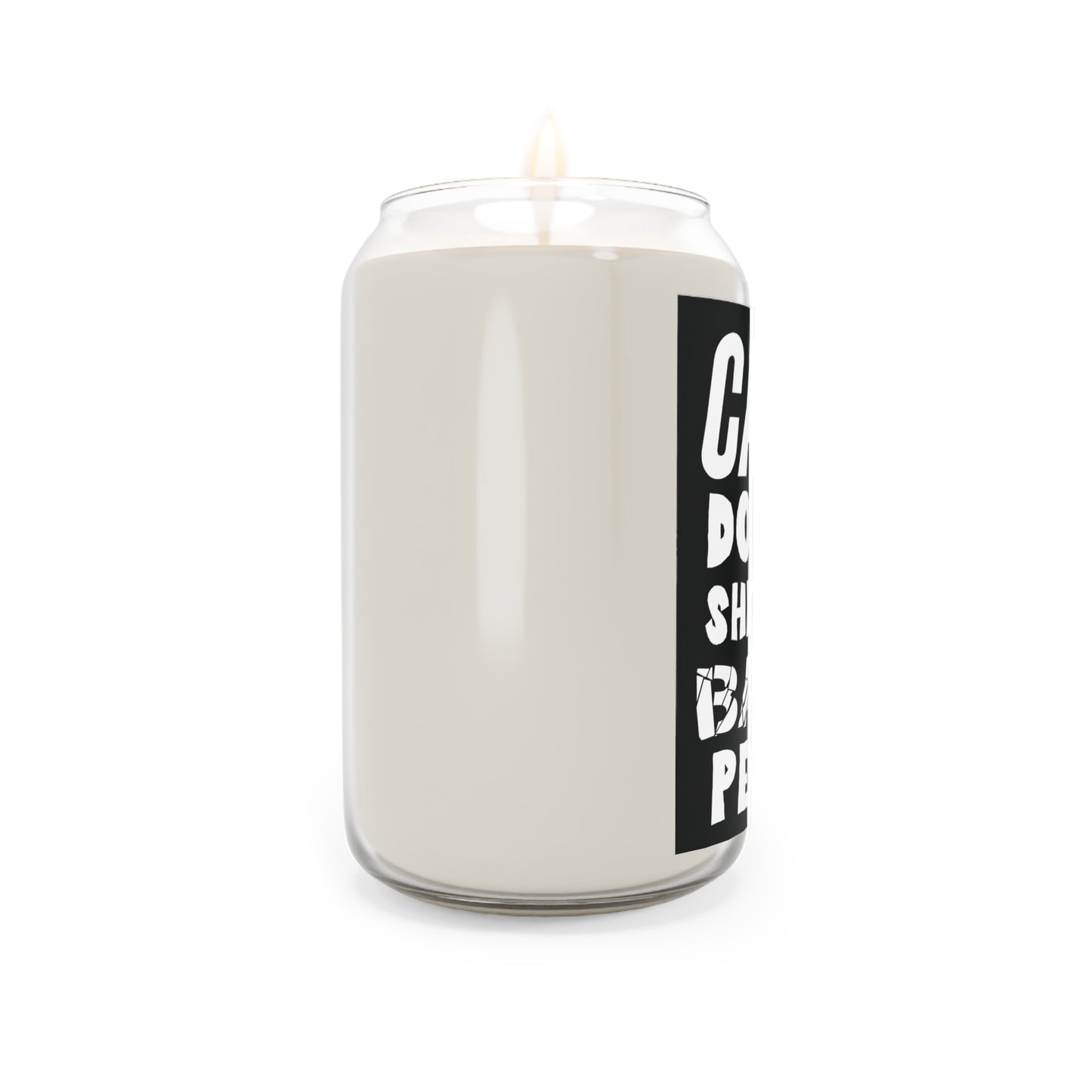 Can't Do Epic Shit with Basic People Scented  Motivational Candle, 13.75oz