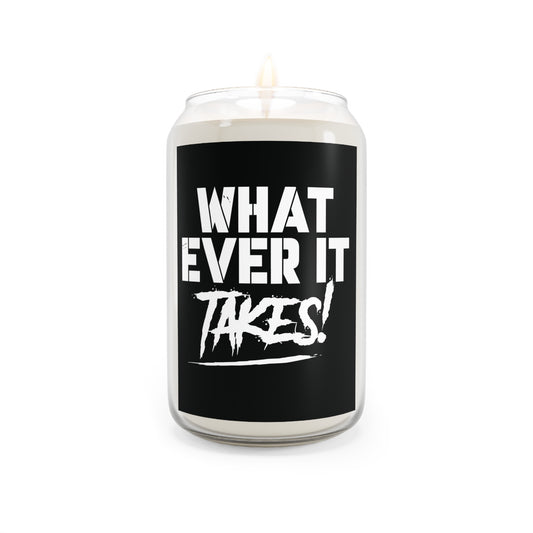 What Ever It Takes! Scented  Motivational Candle, 13.75oz