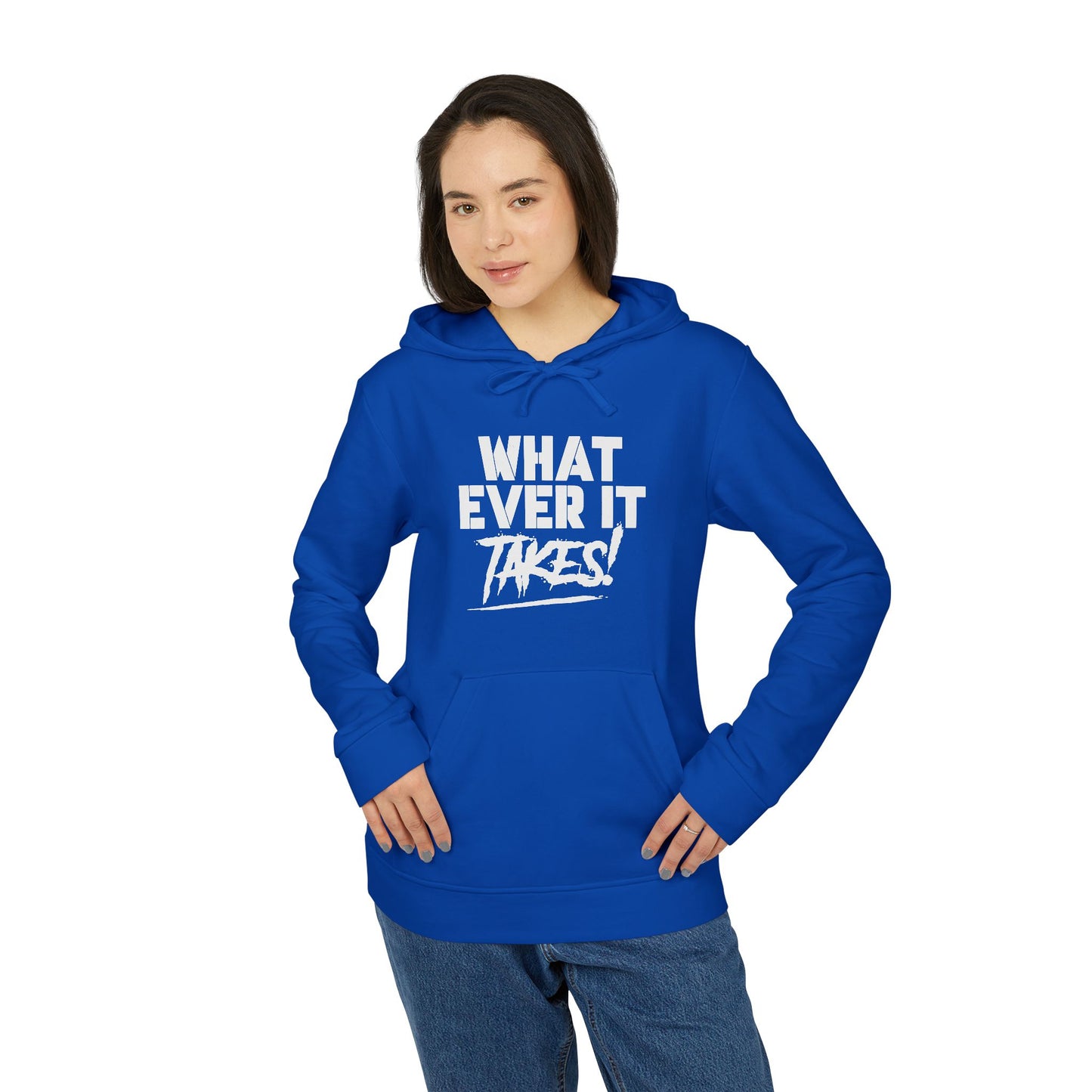 What Ever It Takes adidas Unisex Fleece Hoodie